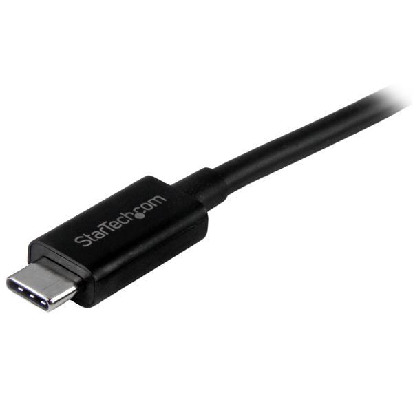 StarTech.com 3ft (1m) USB-C Cable, USB 10Gbps, 60W (3A) Power Delivery, 8K 60Hz / 4K 144Hz DP Alt Mode, USB-IF Certified - Thunderbolt Compatible