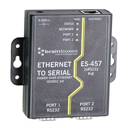 Brainboxes ES-457 PoE adapter 30 V