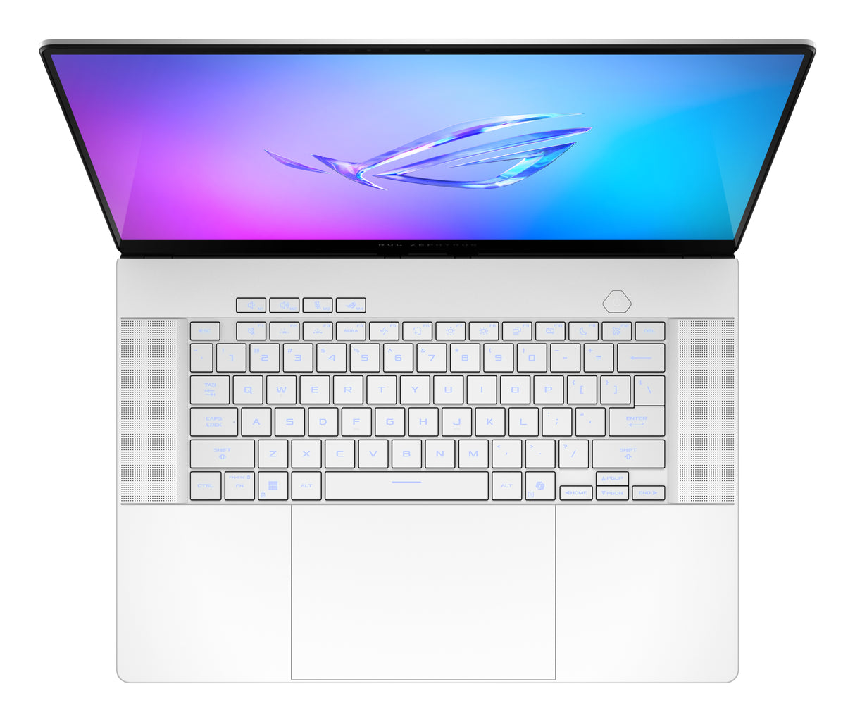 ASUS ROG Zephyrus G16 GU605CX-XS98 laptop Intel Core Ultra 9 285H 40.6 cm (16") WQXGA 64 GB LPDDR5x-SDRAM 2 TB SSD NVIDIA GeForce RTX 5090 Wi-Fi 7 (802.11be) Windows 11 Pro White
