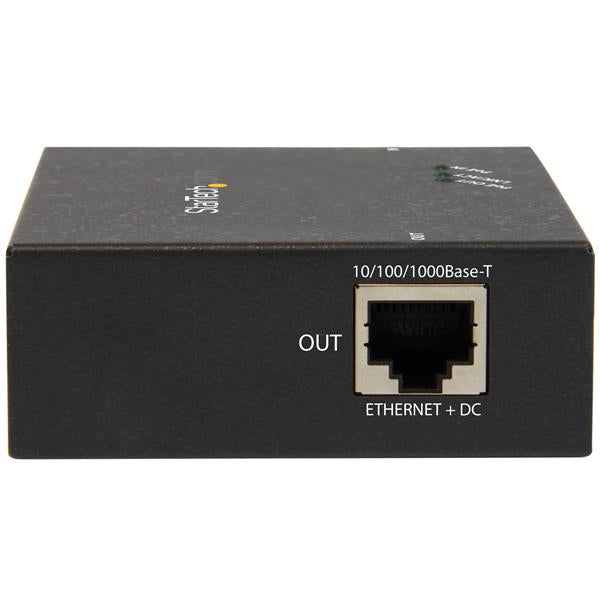 StarTech.com 1-Port Gigabit PoE+ Extender - 802.3at and 802.3af - 100 m (330 ft) - TAA