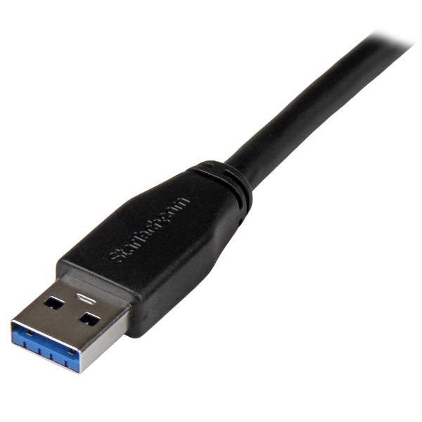 StarTech.com Active USB 3.0 (5Gbps) USB-A to USB-B Cable - M/M - 5m (15ft) - TAA