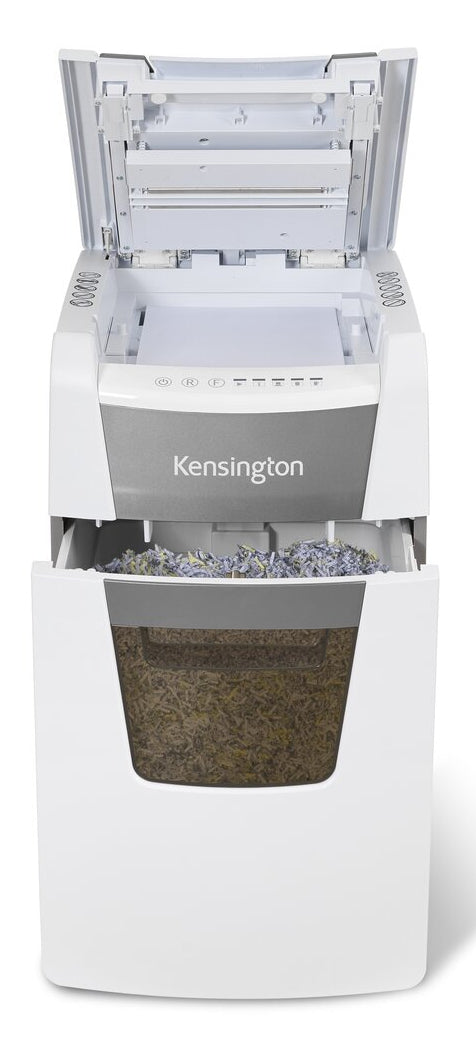 Kensington OfficeAssist A1500 paper shredder Micro-cut shredding 55 dB Grey, White