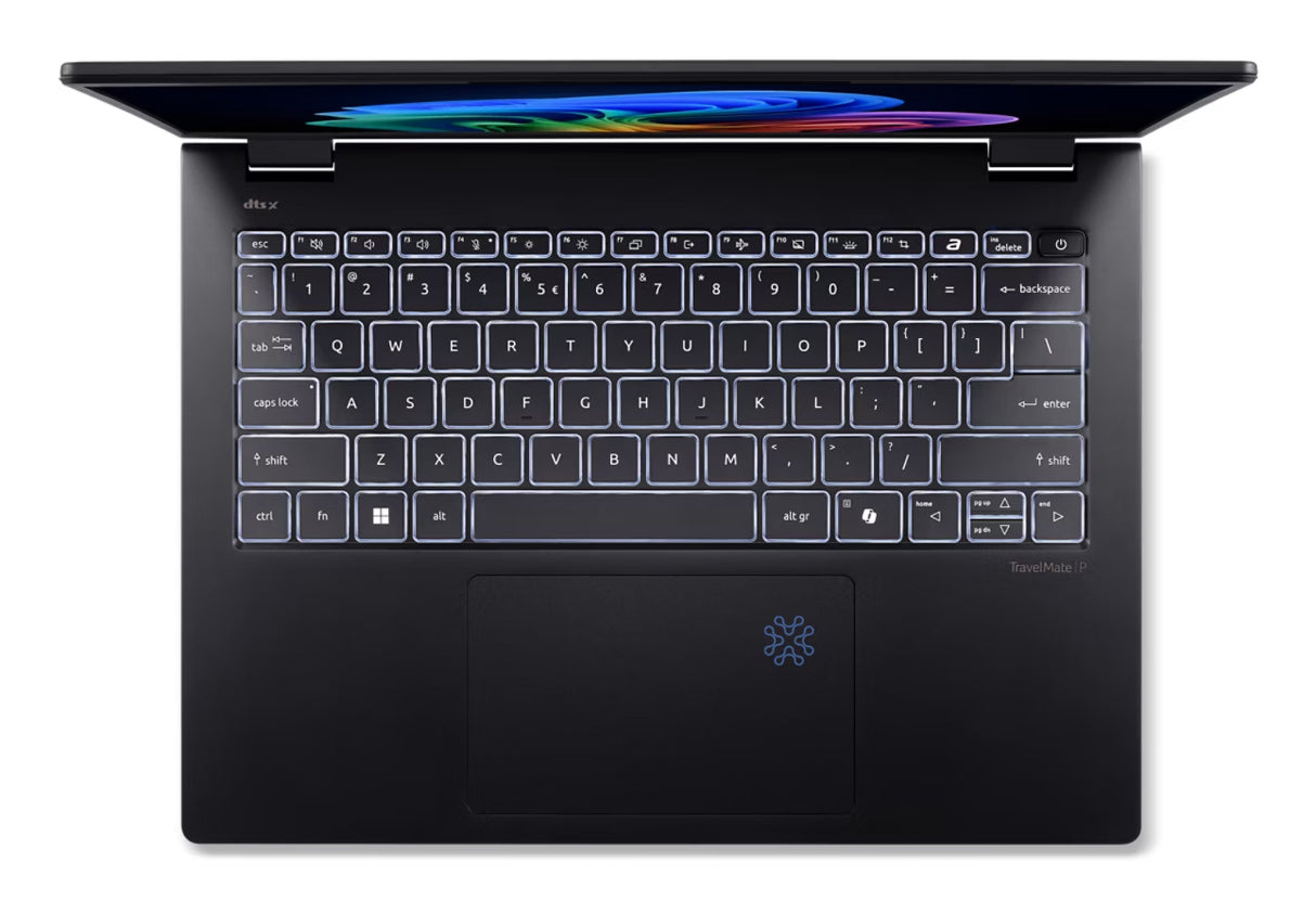 Acer TravelMate P6 14 AI TMP614-54-56PB Copilot+ PC Intel Core Ultra 5 226V Laptop 35.6 cm (14") WQXGA+ 16 GB LPDDR5x-SDRAM 1 TB SSD Wi-Fi 7 (802.11be) Windows 11 Pro Black