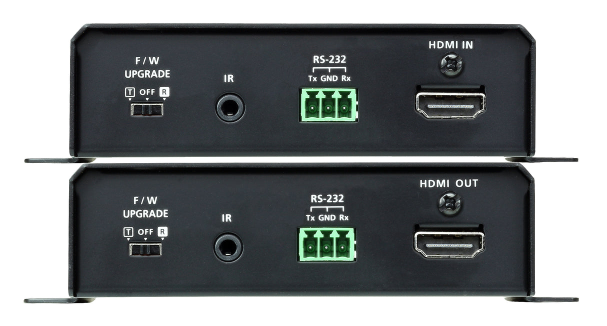 ATEN VE802 AV extender AV transmitter & receiver Black