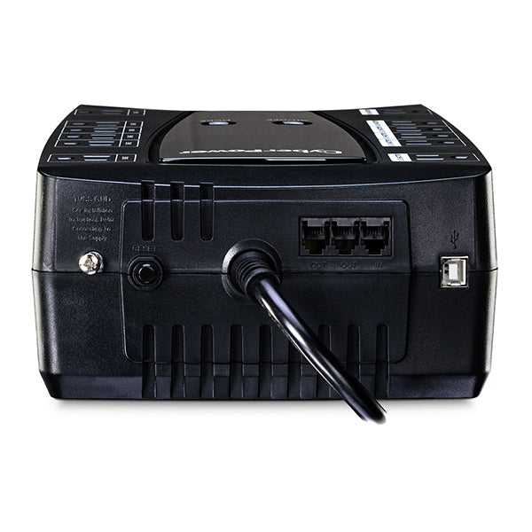 CyberPower AVRG750LCD uninterruptible power supply (UPS) Line-Interactive 0.75 kVA 450 W 12 AC outlet(s)
