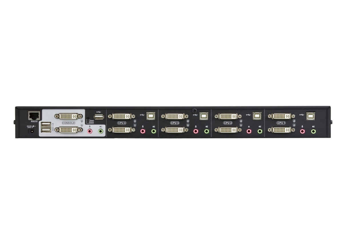 ATEN CS1644A KVM switch Rack mounting Black