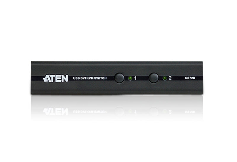 ATEN CS72D KVM switch Black