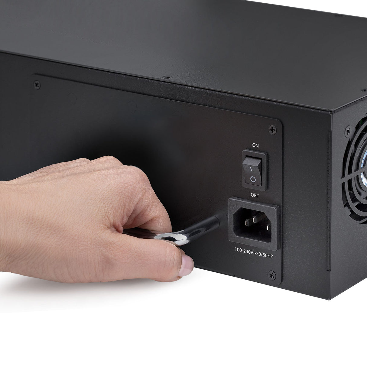 StarTech.com Redundant Power Supply Unit for MCM15-MEDIA-CHASSIS, 130W AC, 100-240V Input, Tool-Free Hot-Swappable Design, Fanless Cooling, TAA Compliant