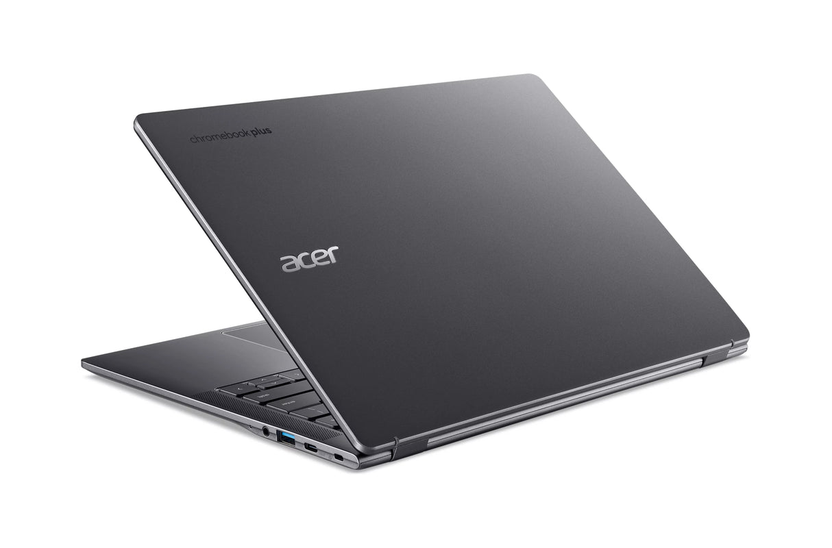 Acer Chromebook Plus 514 CB514-6H-36J2 Intel Core 3 N355 35.6 cm (14") WUXGA 16 GB LPDDR5x-SDRAM 128 GB eMMC Wi-Fi 6E (802.11ax) ChromeOS Grey