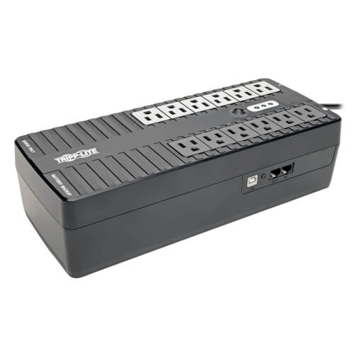 Tripp Lite Internet Series Standby 750VA 450W (12) 5-15R Outlets USB