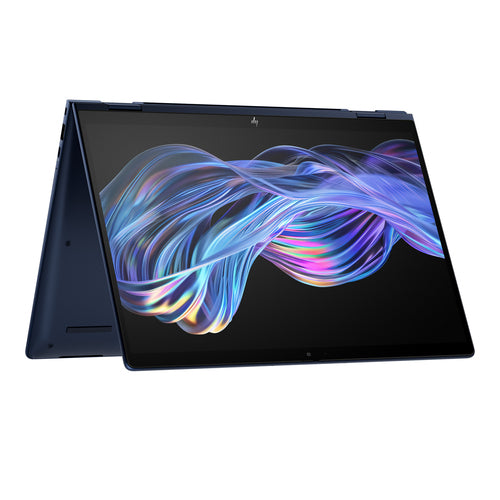 HP EliteBook X Flip G1i Next Gen AI PC Wolf Pro Security Edition Copilot+ PC Intel Core Ultra 7 268V Hybrid (2-in-1) 35.6 cm (14") Touchscreen WUXGA 32 GB LPDDR5x-SDRAM 1 TB SSD Wi-Fi 7 (802.11be) Windows 11 Pro Blue