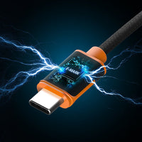 j5create JUCX25L18 USB cable 1.8 m USB C 480 Gbit/s Black, Orange