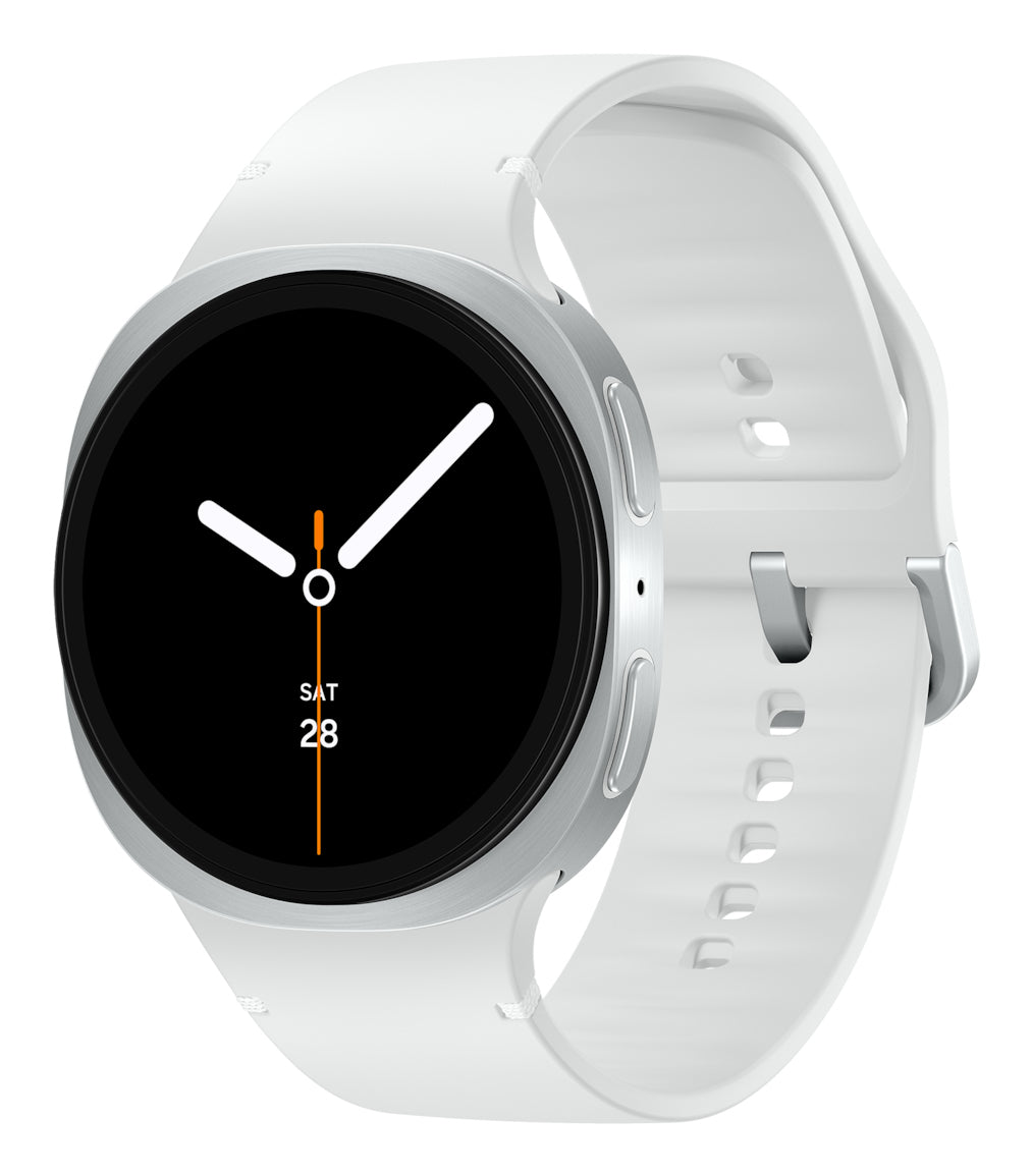 Samsung Galaxy Watch8 3.81 cm (1.5") AMOLED 44 mm Digital 480 x 480 pixels Touchscreen Silver Wi-Fi GPS (satellite)