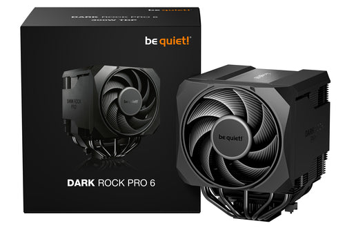 be quiet! Dark Rock Pro 6 Chipset Air cooler 120/135 mm Black 1 pc(s)
