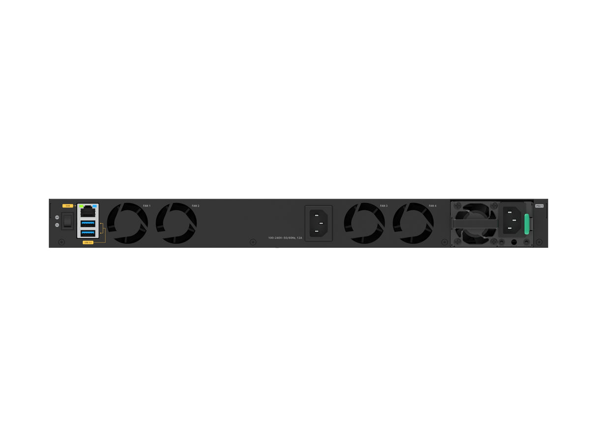 NETGEAR XSM4328CV Managed L3 10G Ethernet (100/1000/10000) Power over Ethernet (PoE) 1U Black