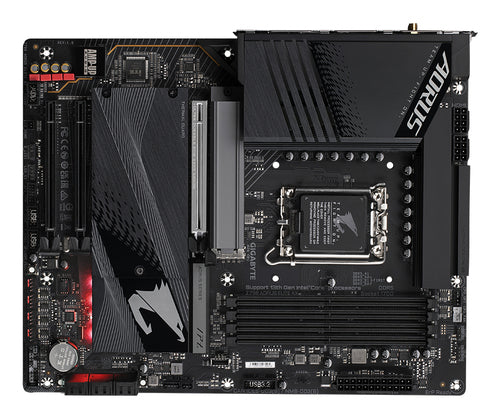 GIGABYTE Z790 AORUS ELITE AX Motherboard - Supports Intel Core 14th CPUs, 16*+2+1 Phases Digital VRM, up to 7600MHz DDR5 (OC), 4xPCIe 4.0 M.2, Wi-Fi 6E, 2.5GbE LAN, USB 3.2 Gen 2x2