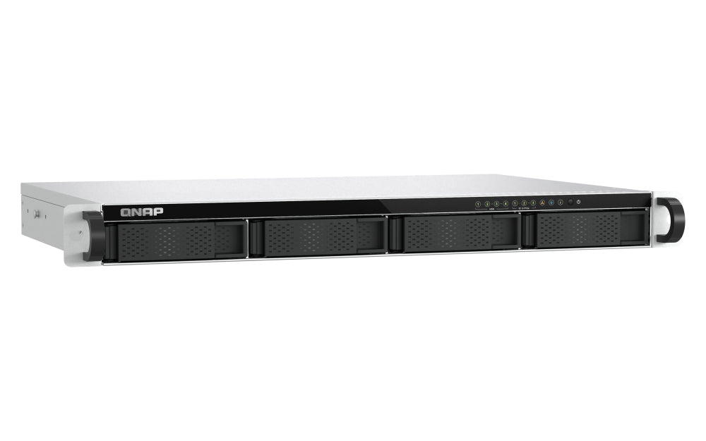 QNAP TS-h765eU NAS Rack (1U) Intel Atom® 8 GB DDR5 QuTS hero Black, Grey