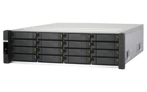 QNAP ES1686dc NAS Rack (3U) Intel® Xeon® D D-2142IT 64 GB DDR4 0 TB QNAP Enterprise System Black