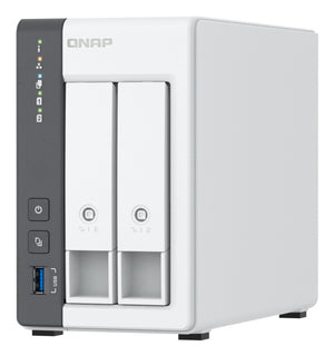 QNAP TS-216G NAS/storage server Tower Cortex-A Cortex-A55 4 GB 0 TB White