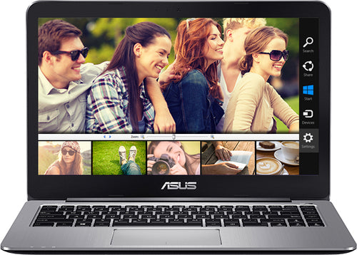 ASUS Vivobook E403NA-Q2S-CB laptop Intel® Pentium® N4200 35.6 cm (14") HD 4 GB DDR3L-SDRAM 128 GB eMMC Wi-Fi 4 (802.11n) Windows 10 Home Grey