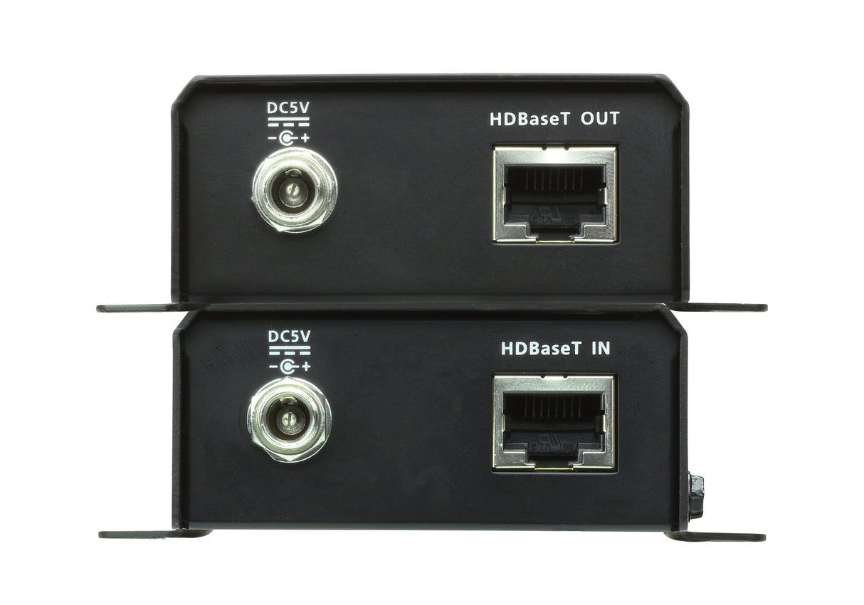 ATEN VE601 AV extender AV transmitter & receiver Black