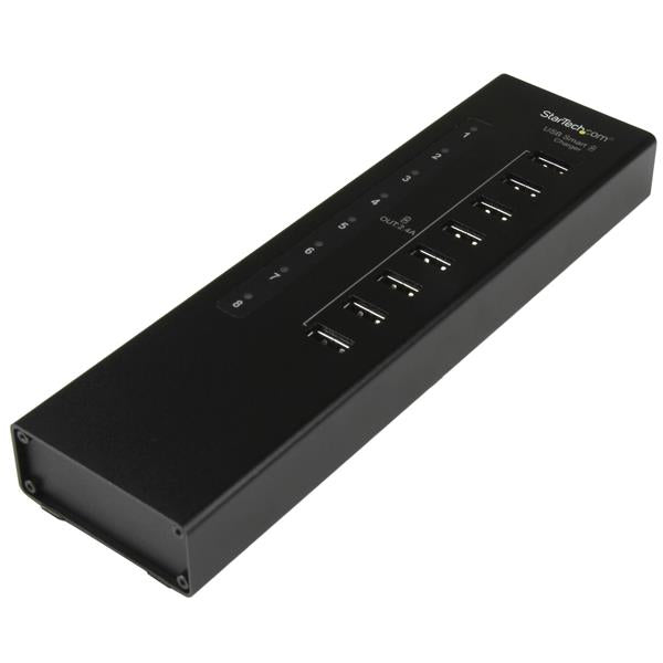 StarTech.com 8-Port Charging Station for USB Devices - 96W/19.2A