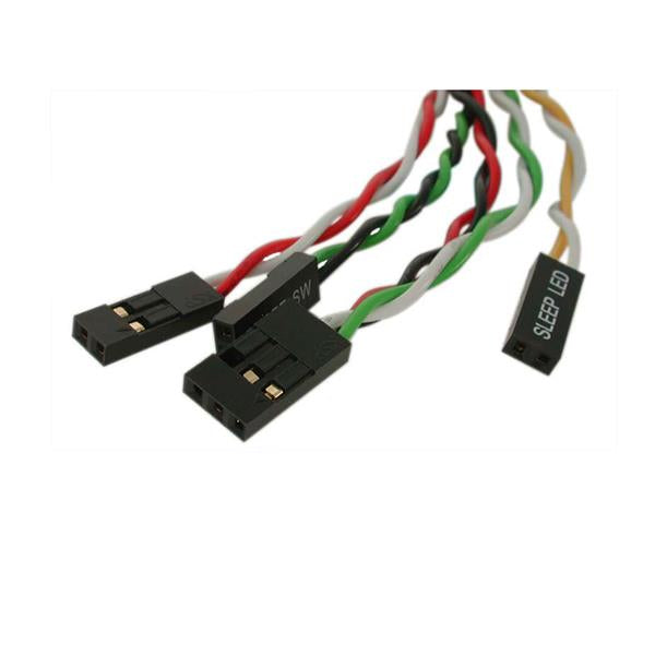 StarTech.com Replacement Power Reset LED Wire Kit for ATX Case Front Bezel