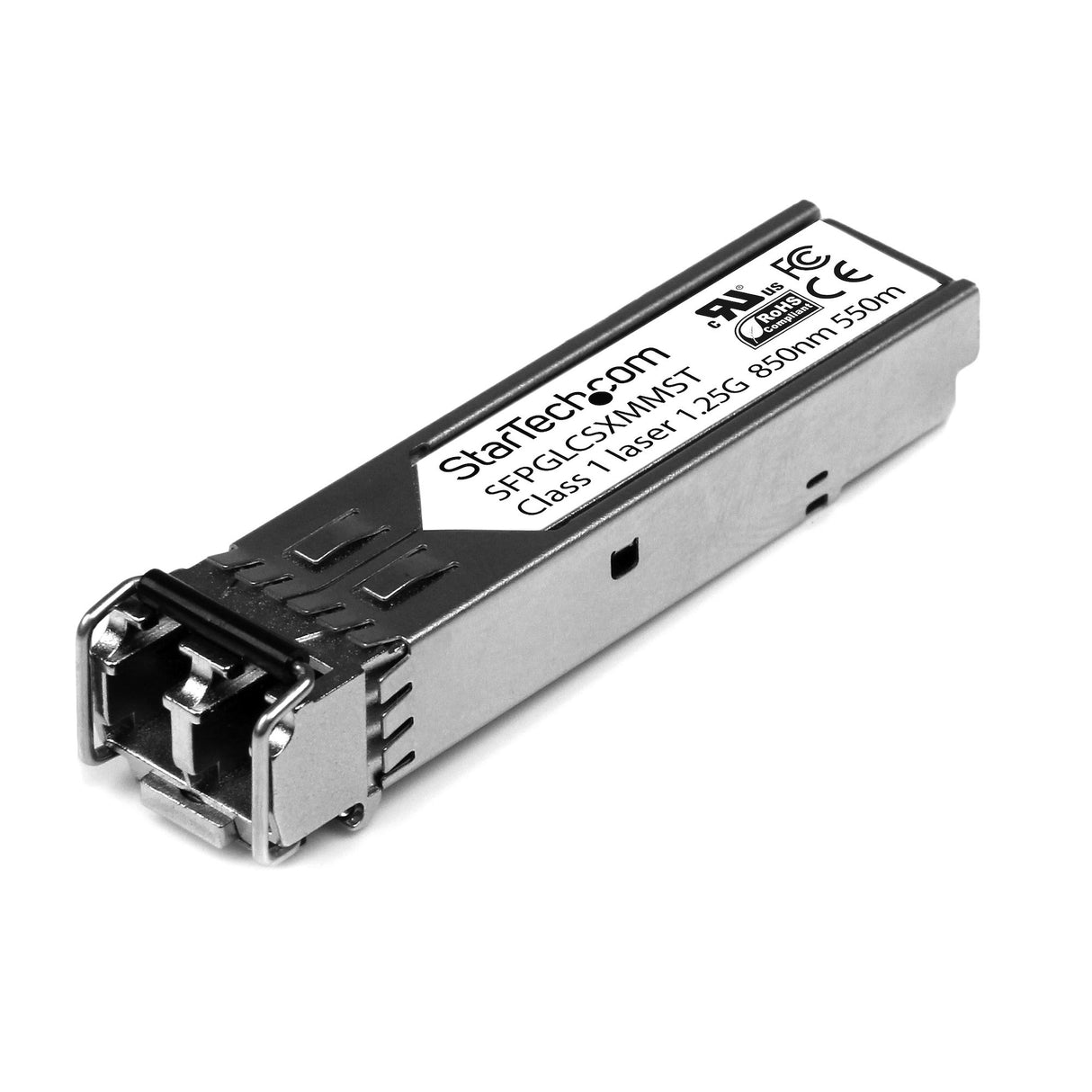 StarTech.com 10 Pack Cisco GLC-SX-MM Compatible SFP Module (10 Pack) - 1000BASE-SX - 1GbE Multimode Fiber MMF Optic Transceiver - 1GE Gigabit Ethernet SFP - LC 550m - 850nm - DDM Cisco IE3200, IE3300, ME1200
