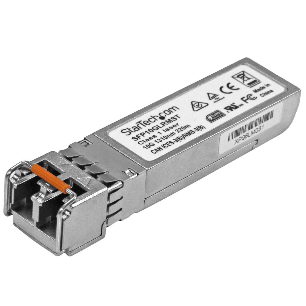 StarTech.com Cisco SFP-10G-LRM Compatible SFP+ Module - 10GBASE-LRM - 10GbE Multimode Fiber MMF Optic Transceiver - 10GE Gigabit Ethernet SFP+ - LC 200m - 1310nm - DDM Cisco Firepower, ASR9000, C9300