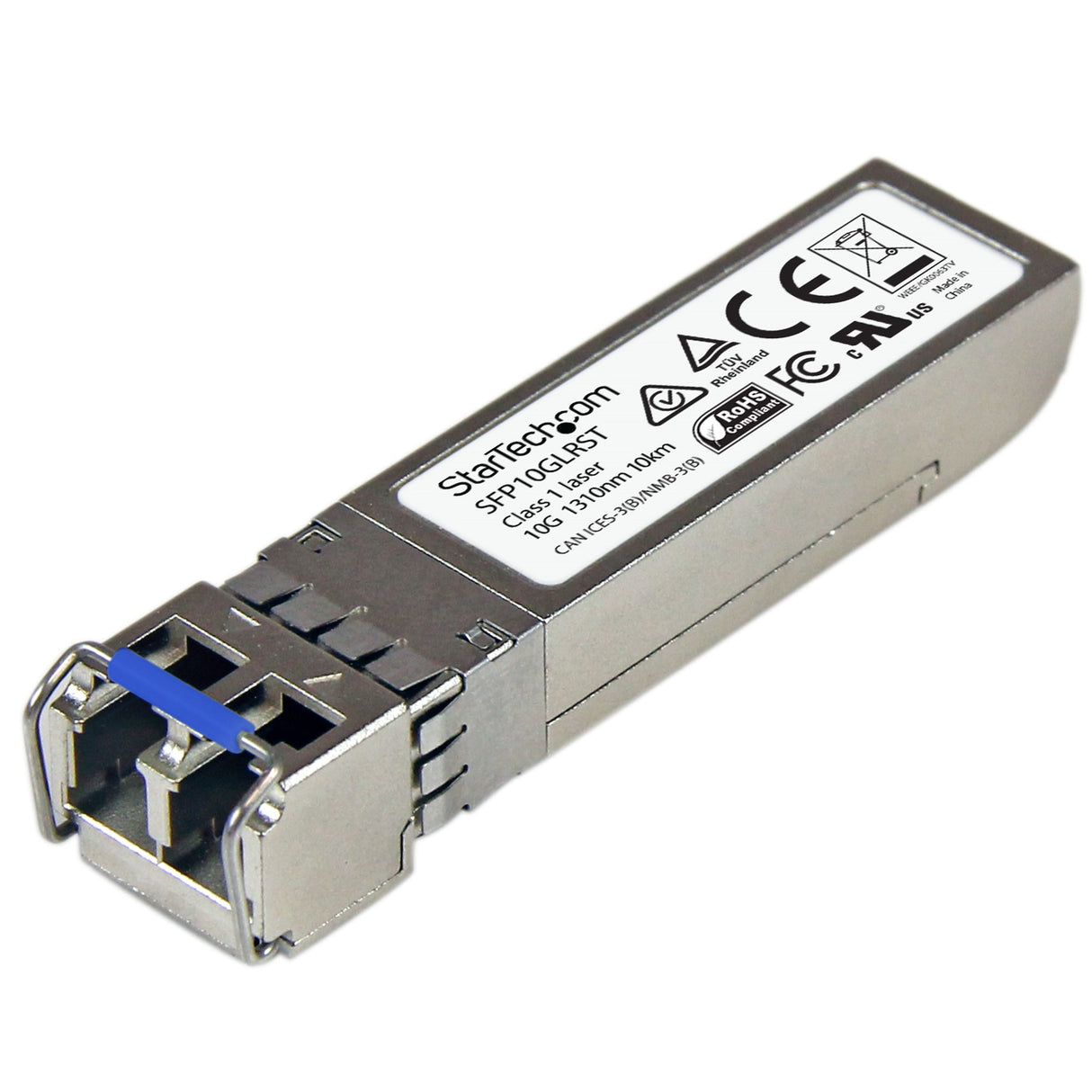 StarTech.com Cisco SFP-10G-LR Compatible SFP+ Module - 10GBASE-LR - 10GbE Single Mode Fiber SMF Optic Transceiver - 10GE Gigabit Ethernet SFP+ - LC 10km - 1310nm - DDM Cisco Firepower, ASR9000, C9300