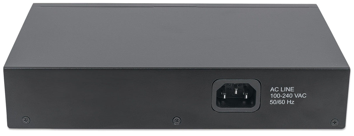 Intellinet 16-Port Gigabit Ethernet Switch, 16-Port RJ45 10/100/1000 Mbps, IEEE 802.3az Energy Efficient Ethernet, Desktop, 19" Rackmount