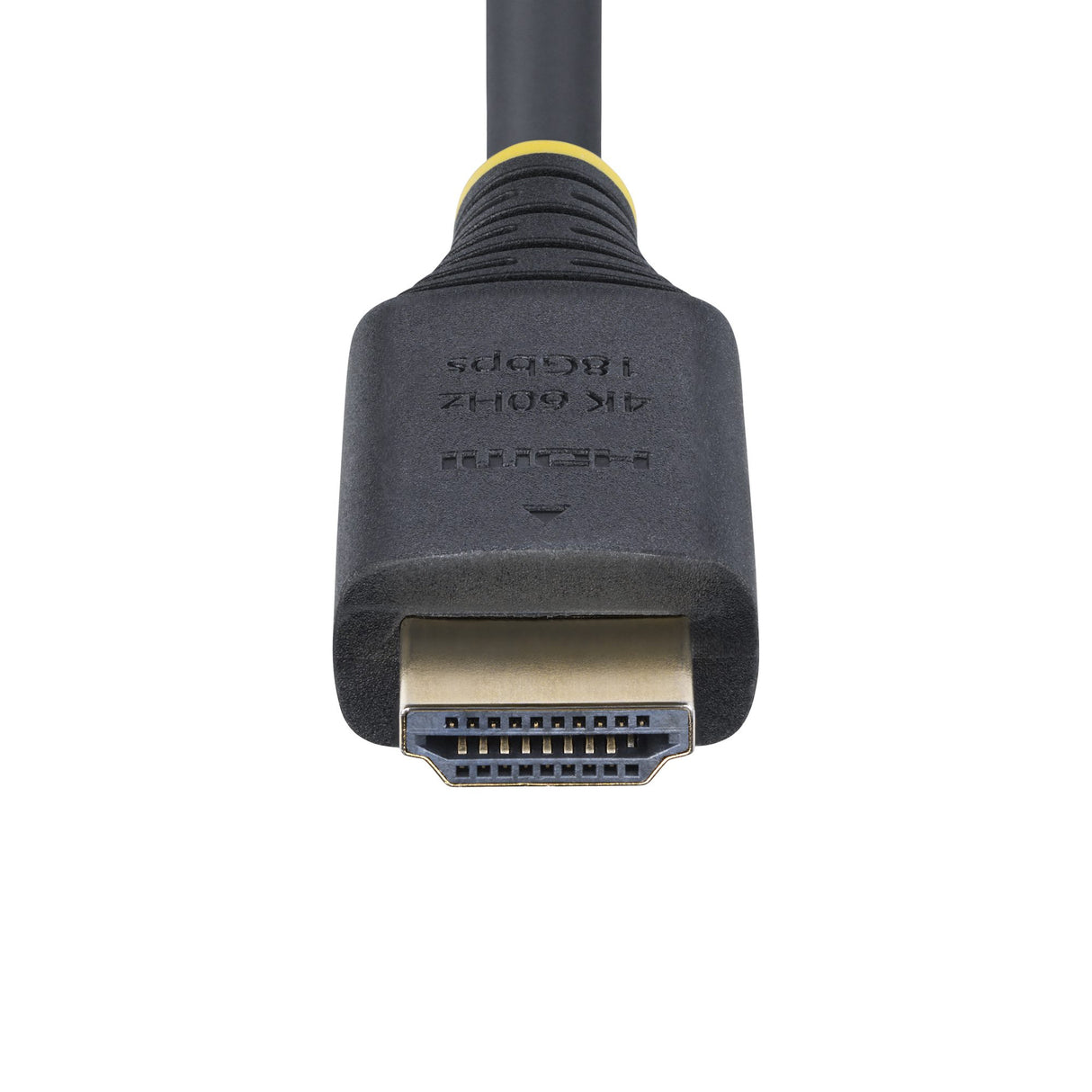 StarTech.com 1.6ft (50cm) Premium Certified High Speed HDMI Cable, 4K 60Hz/1440p 144Hz, HDR10/HDCP 2.2/ARC, 18Gbps, UHD HDMI 2.0 Cord for TV/Monitor/Display, TPE Jacket