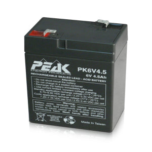 Battery (UPS Rated) - Sealed Lead Acid 6 Volt 4.5AH