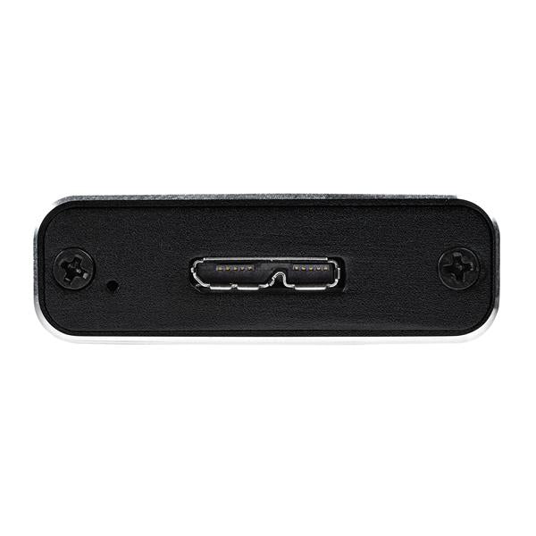 StarTech.com M.2 SSD Enclosure for M.2 SATA SSDs - USB 3.1 (10Gbps) with USB-C Cable - TAA