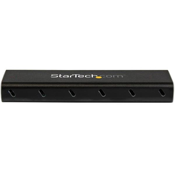 StarTech.com M.2 SSD Enclosure for M.2 SATA SSDs - USB 3.1 (10Gbps) with USB-C Cable - TAA