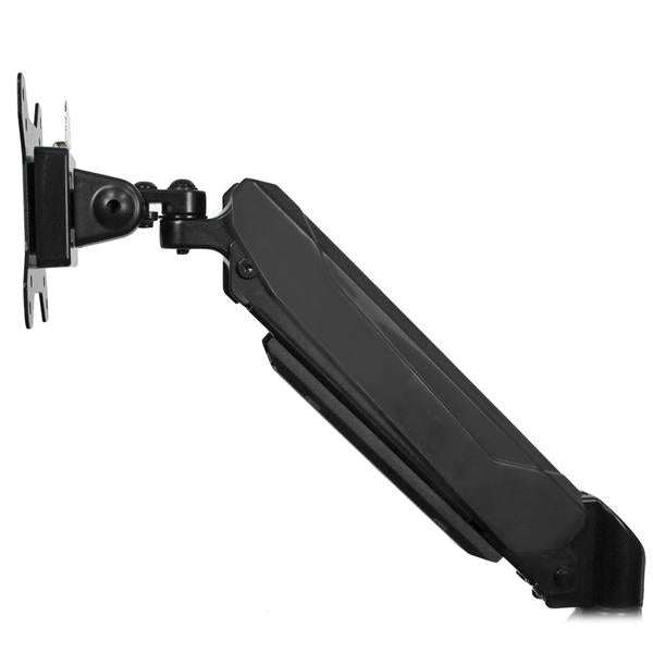 StarTech.com Desk Mount Dual Monitor Arm with USB & Audio, Desk Clamp VESA Mount for up to 32" (17.6lb/8kg) Displays, Ergonomic Full Motion Dual Monitor Arm - Black