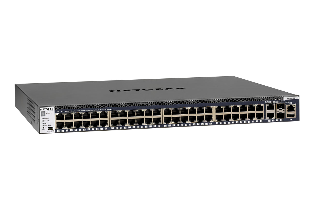 NETGEAR GSM4352S Managed L3 Gigabit Ethernet (10/100/1000) 1U Grey