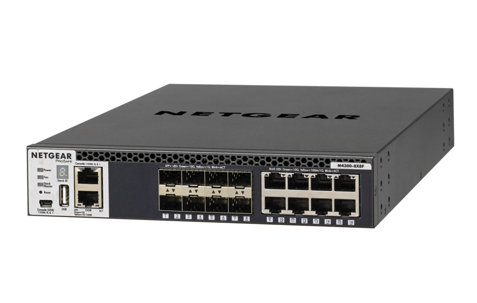 NETGEAR XSM4316S Managed L3 10G Ethernet (100/1000/10000) 1U Black