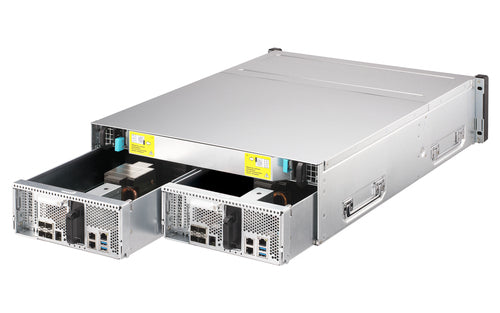 QNAP ES1686dc NAS Rack (3U) Intel® Xeon® D D-2123IT 32 GB DDR4 0 TB QNAP QES Black, Grey