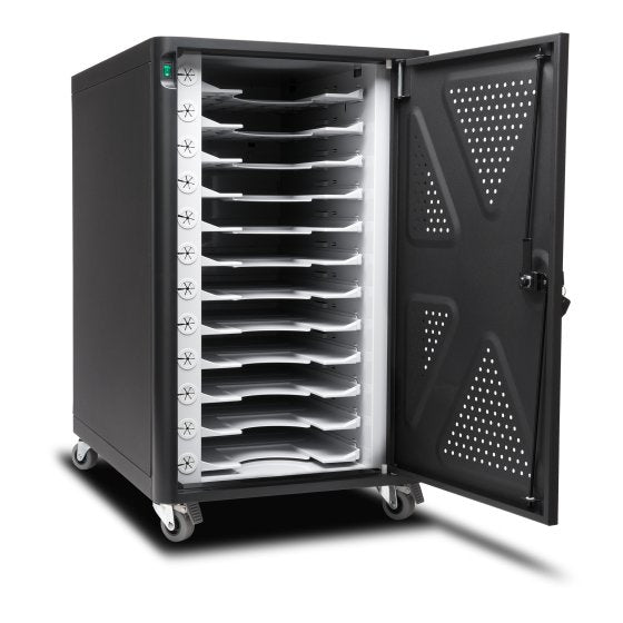 Kensington K64415NA portable device management cart/cabinet Portable device management cabinet Black