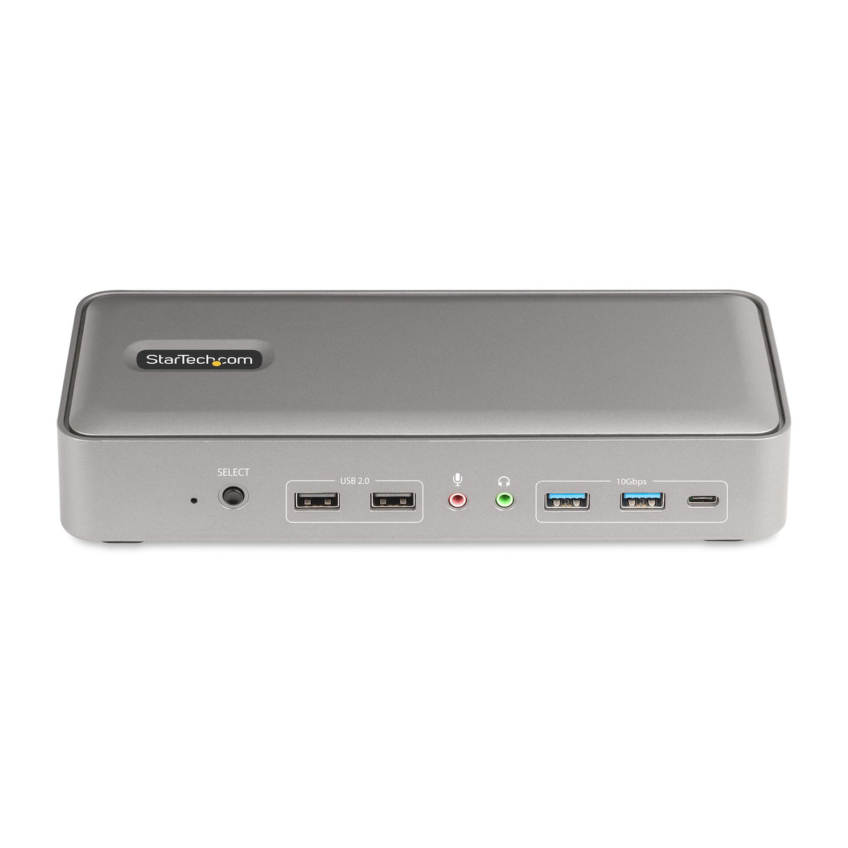 StarTech.com Dual-Laptop USB-C KVM Docking Station, Dual Monitor 4K 60Hz DisplayPort Dock, 5-Port USB Hub, GbE, 90W/45W Power Delivery to Two Laptops, Windows/Mac, 2-Host KVM Dock - TAA