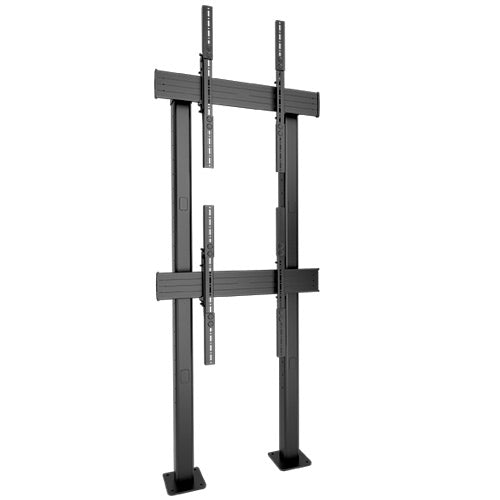 Chief Fusion® 1 X 2 Micro-Adjustable Large Bolt-Down Freestanding Video Wall, Portrait