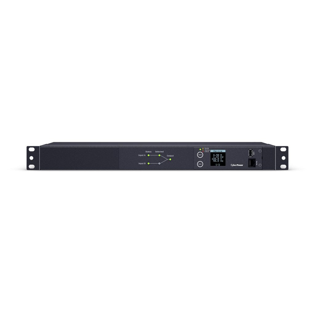 CyberPower PDU24006 power distribution unit (PDU) 10 AC outlet(s) 1U Black