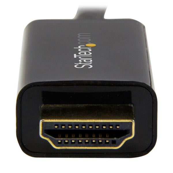 StarTech.com 16.4ft (5m) Mini DisplayPort to HDMI Cable - 4K 30Hz Video - mDP to HDMI Adapter Cable - Mini DP or Thunderbolt 1/2 Mac/PC to HDMI Monitor/Display - mDP to HDMI Converter Cord