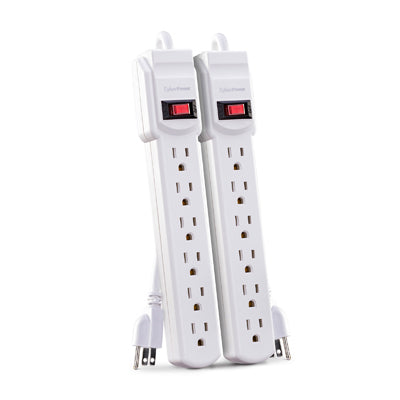 CyberPower MP1044NN power extension 0.6 m 6 AC outlet(s) Indoor White