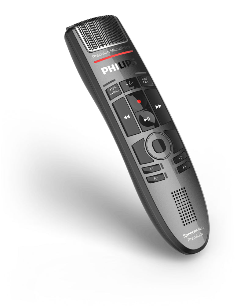 Philips SpeechMike Premium Touch Grey, Metallic