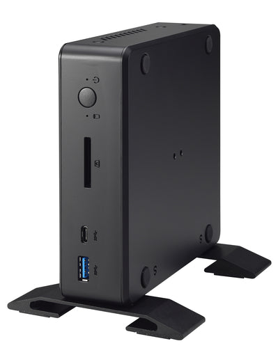 Shuttle Nano PC NC10U7 , Intel i7-8565U, 1x HDMI, 1x DP, 1x 2.5" bay, 1x M.2, 1x LAN, 1x COM, Wifi, 24/7 permanent operation, incl. VESA & Stand