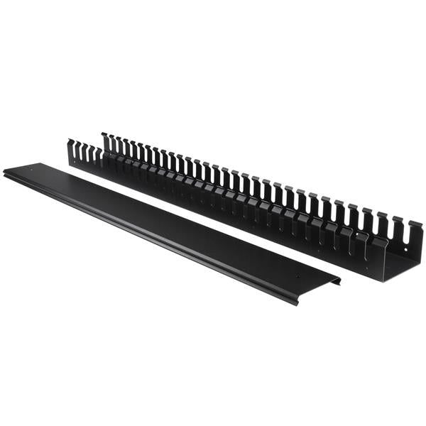 StarTech.com Vertical Cable Organizer with Finger Ducts - 20U - 3 ft.