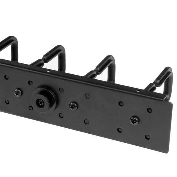 StarTech.com 2-Pack 20U Vertical Server Rack Cable Management with D-Ring Hooks, 40U Network Rack Cord Manager Panels, 2x 3ft (91cm) Wire Organizers
