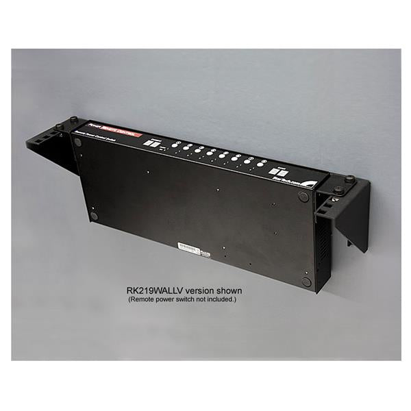 StarTech.com 1U 19in Steel Vertical Wall Mount Equipment Rack Bracket - TAA
